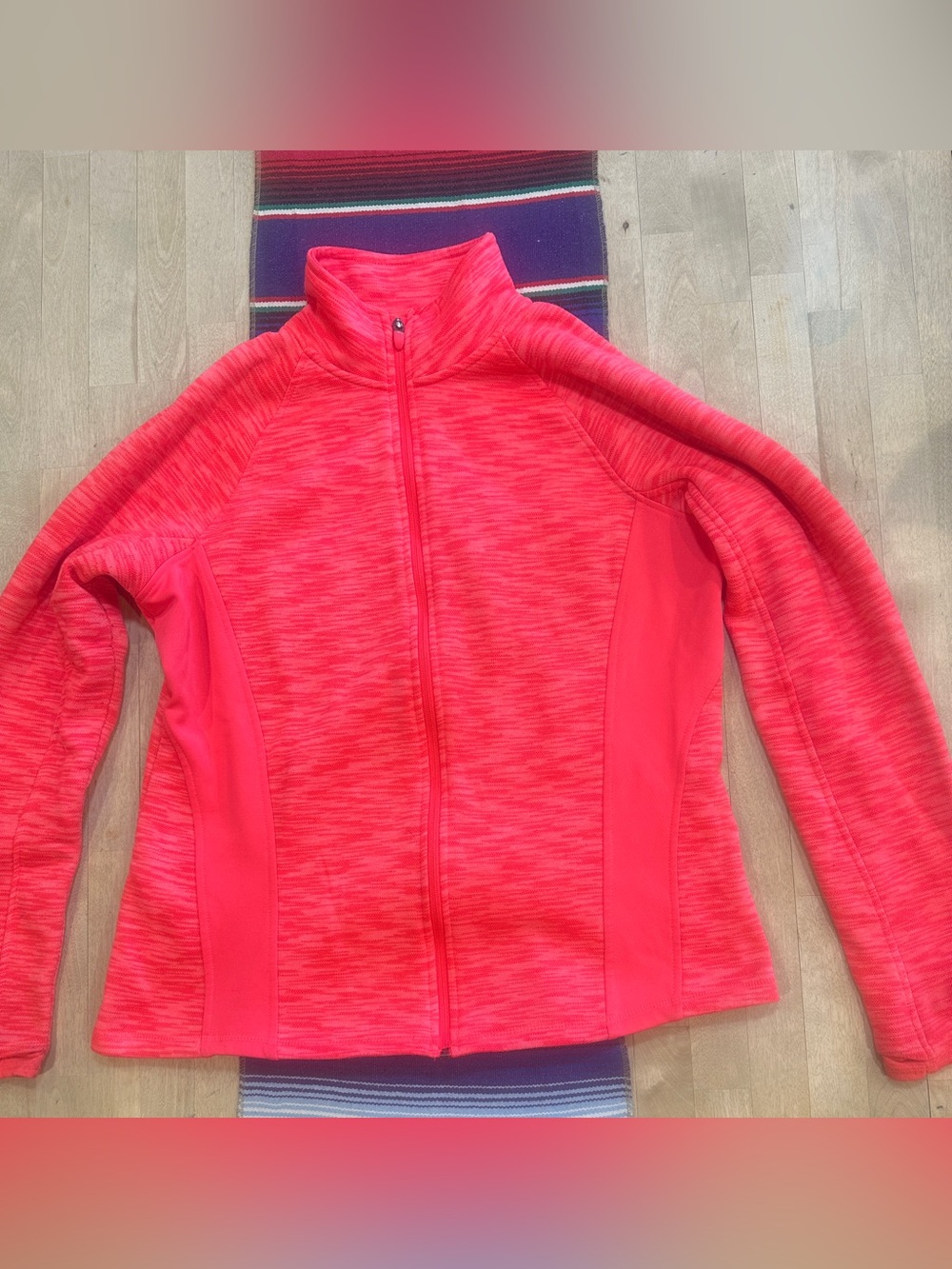 tek gear Women’s Neon Coral Full-Zip Utility Jacket